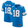 Isaac TeSlaa Detroit Lions Nike Alternate Game Player Jersey - Blue/Black
