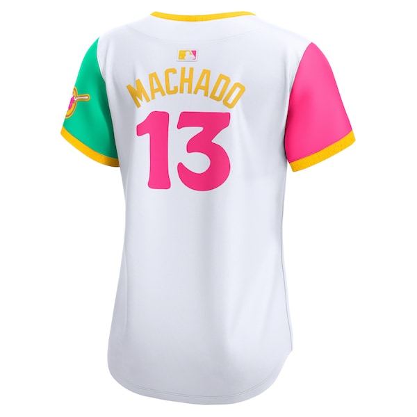 Manny Machado San Diego Padres Nike Women's City Connect Limited Player Jersey - White