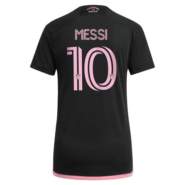 Lionel Messi Inter Miami CF adidas Women's 2024 La Noche Replica Jersey - Black