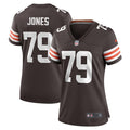 Dawand Jones Cleveland Browns Nike Women's Team Game Jersey -  Brown