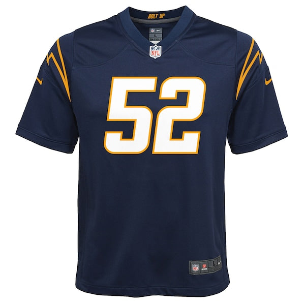 Khalil Mack Los Angeles Chargers Nike Youth Game Jersey - Navy/Powder Blue