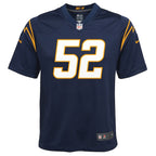 Khalil Mack Los Angeles Chargers Nike Youth Game Jersey - Navy/Powder Blue