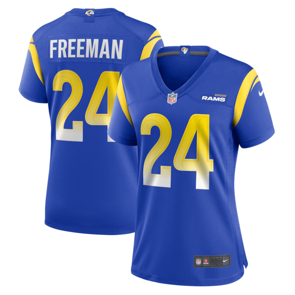 Royce Freeman Los Angeles Rams Nike Women's  Game Jersey - Royal