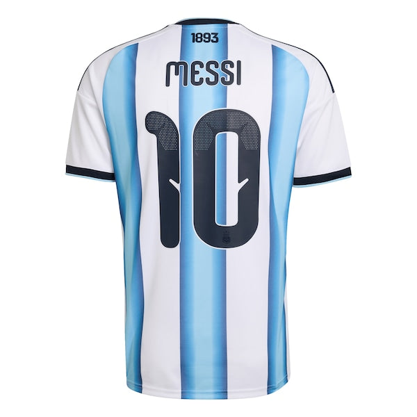 Lionel Messi Argentina National Team adidas FIFA x World Cup 2022 Winners Home Replica Jersey - White
