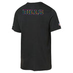 Buffalo Bills Nike Youth 2025 NFL Crucial Catch Tri-Blend Dri-FIT T-Shirt - Black