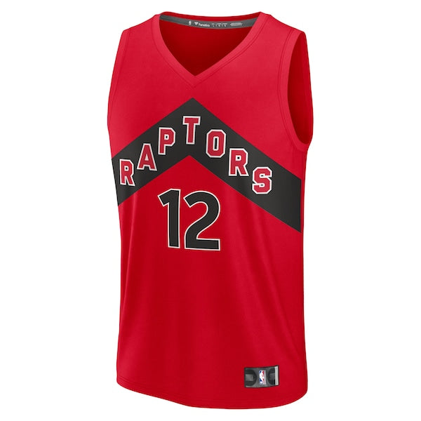 Collin Murray-Boyles Toronto Raptors  Youth 2025 NBA Draft First Round Pick Fast Break Replica Jersey - Icon Edition - Red