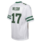 Garrett Wilson New York Jets Nike Youth Game Jersey - White/Green