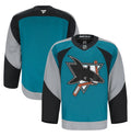 San Jose Sharks  Alternate Authentic Pro Jersey - Teal