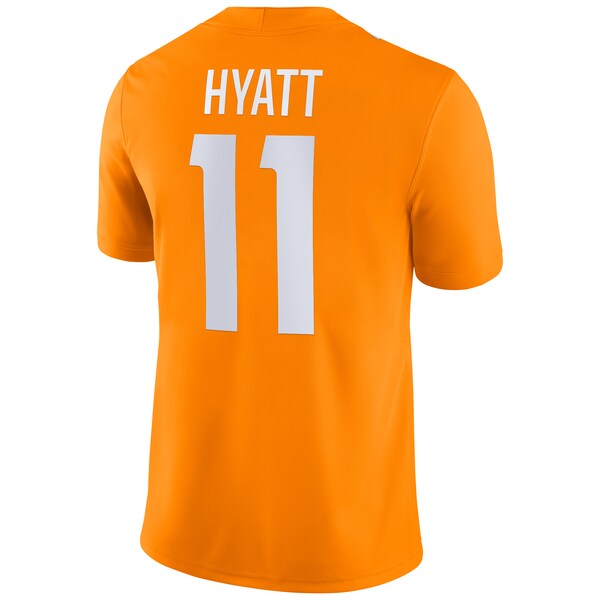 Jalin Hyatt Tennessee Volunteers Nike Player Game Jersey - Tennessee Orange