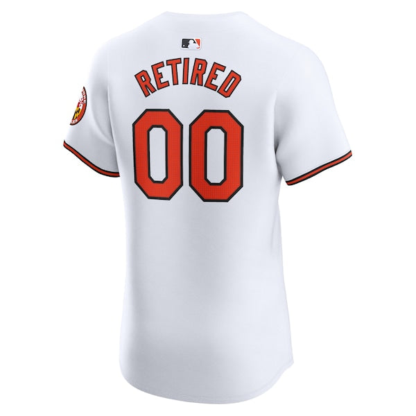 Baltimore Orioles Nike Home Elite Pick-A-Player Retired Roster Jersey - White