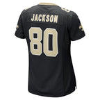 Jermaine Jackson New Orleans Saints Nike Women's  Game Jersey -  Black