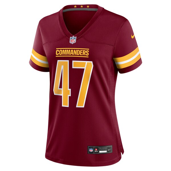 Zane Gonzalez Washington Commanders Nike Women's  Game Jersey -  Burgundy
