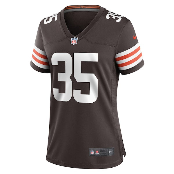 Charlie Thomas Cleveland Browns Nike Women's Team Game Jersey -  Brown