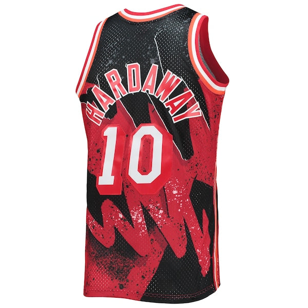 Tim Hardaway Miami Heat Hardwood Classics 1996/97 Hyper Hoops Swingman Jersey - Scarlet