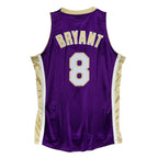 Kobe Bryant Los Angeles Lakers  Hall of Fame Class of 2020 #8 Authentic Jersey - Purple/Gold