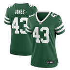 Cam Jones New York Jets Nike Women's Team Game Jersey - Legacy Green