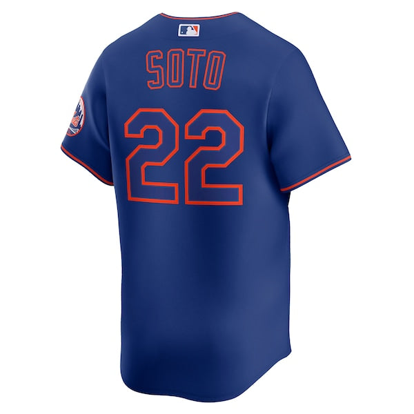 Juan Soto New York Mets Nike Alternate Limited Player Jersey - Royal