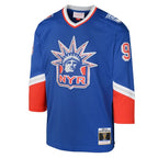 Wayne Gretzky New York Rangers Youth 1996 Blue Line Player Jersey - Royal