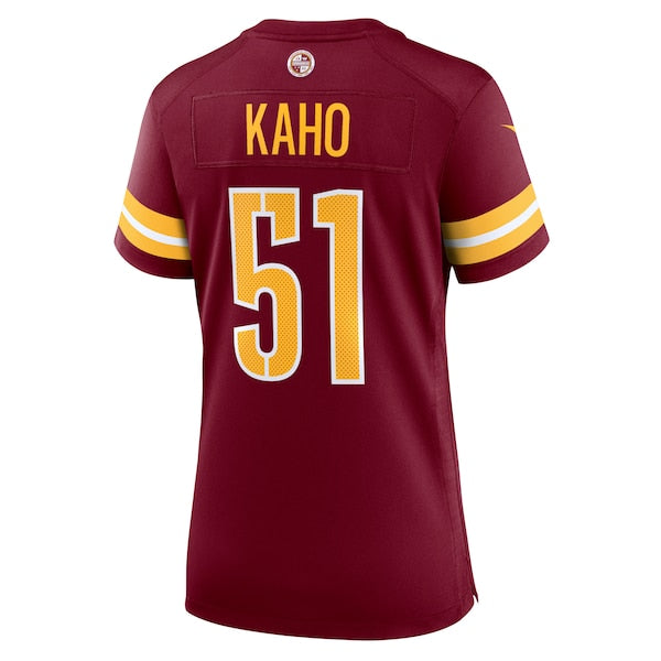 Ale Kaho Washington Commanders Nike Women's Team Game Jersey -  Burgundy