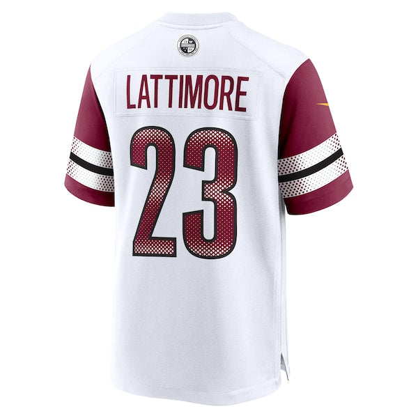 Marshon Lattimore Washington Commanders Nike  Game Jersey -  White/Burgundy