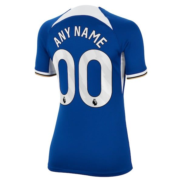 Chelsea Nike Women's 2023/24 Home Stadium Replica Custom Jersey - Blue