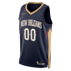 New Orleans Pelicans Nike 2021/22 Diamond Swingman Custom Jersey - Icon Edition - Navy