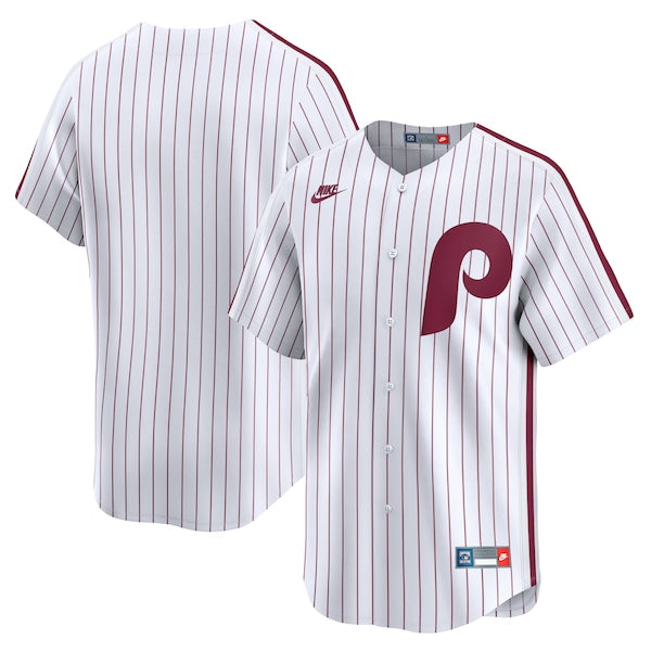 Philadelphia Phillies Nike Cooperstown Collection Limited Jersey - White