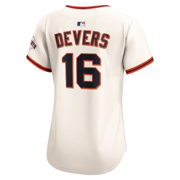 Rafael Devers San Francisco Giants Nike Women's Home Limited Player Jersey - Cream