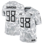 Jeffery Simmons Tennessee Titans Nike 2024 Salute to Service Limited Jersey - Arctic Camo