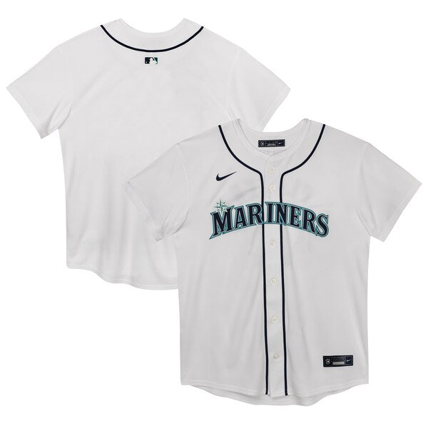 Seattle Mariners Nike Preschool Home Game Jersey - White