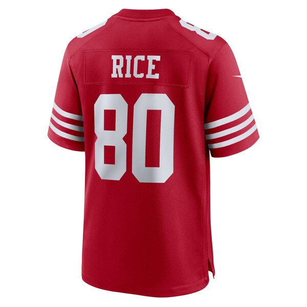 Jerry Rice San Francisco 49ers Nike Retired Game Player Jersey - Scarlet