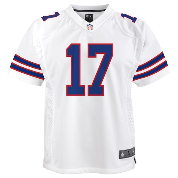 Josh Allen Buffalo Bills Nike Youth Game Jersey - White/Red/Royal