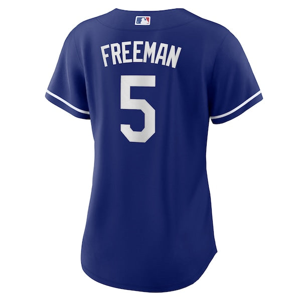 Freddie Freeman Los Angeles Dodgers Nike Women's Alternate Replica Player Jersey - Royal/White