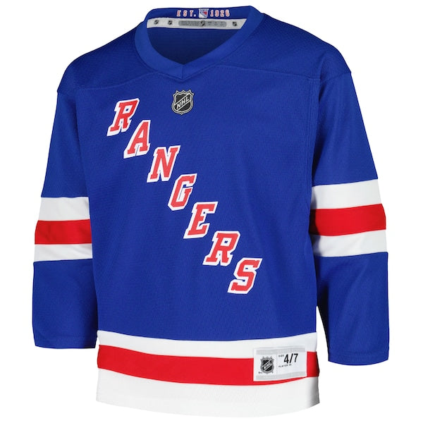 Mika Zibanejad New York Rangers Preschool Home Replica Player Jersey - Blue