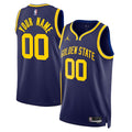 Golden State Warriors Jordan Brand Unisex 2022/23 Swingman Custom Jersey - Statement Edition - Blue