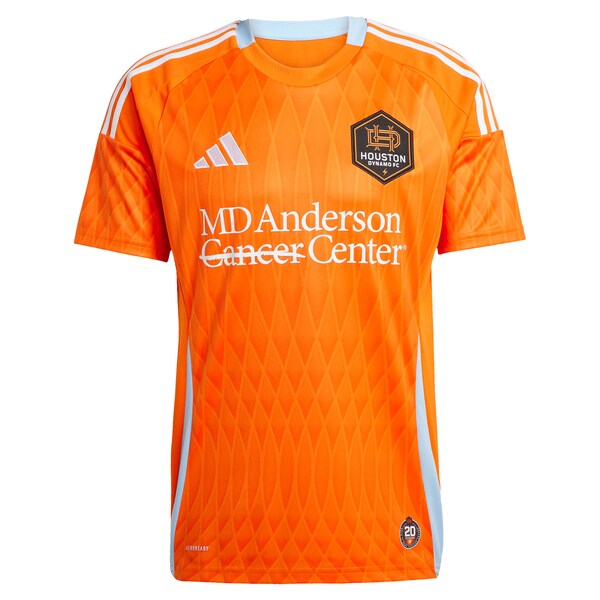 Houston Dynamo FC adidas 2025 Season 20 Replica Jersey - Orange