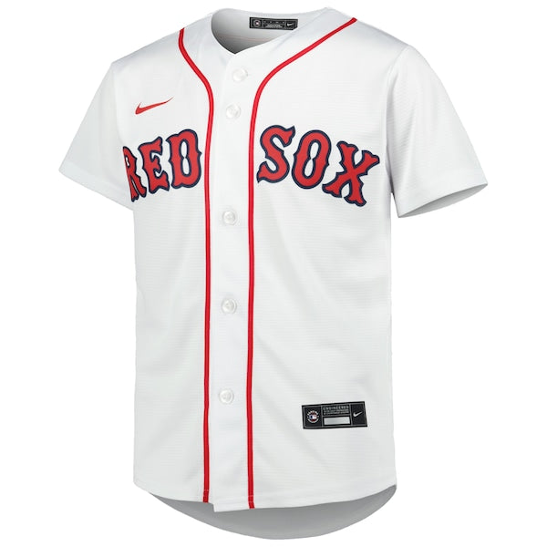 Trevor Story Boston Red Sox Nike Youth Alternate Replica Player Jersey - White/Red