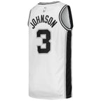 Keldon Johnson San Antonio Spurs Nike Unisex Swingman Jersey - Association Edition - White/Black