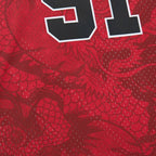 Dennis Rodman Chicago Bulls 1997/98 Hardwood Classics Asian Heritage 6.0 Swingman Throwback Player Jersey - Red