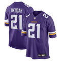 Jeff Okudah Minnesota Vikings Nike Team Game Jersey -  Purple