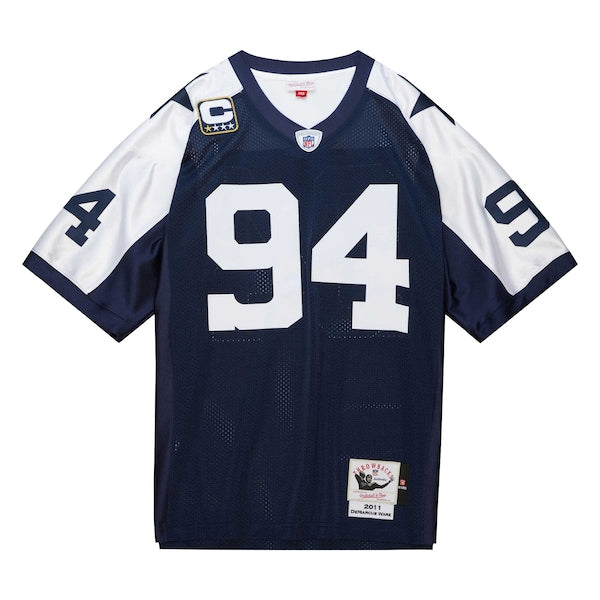 DeMarcus Ware Dallas Cowboys 2011 Authentic Throwback Retired Player Jersey - Navy