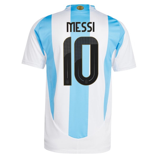 Lionel Messi Argentina National Team adidas 2024 Home Authentic Player Jersey - White/Blue