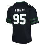 Quinnen Williams New York Jets Nike Youth Alternate Game Jersey - Legacy Black/Green