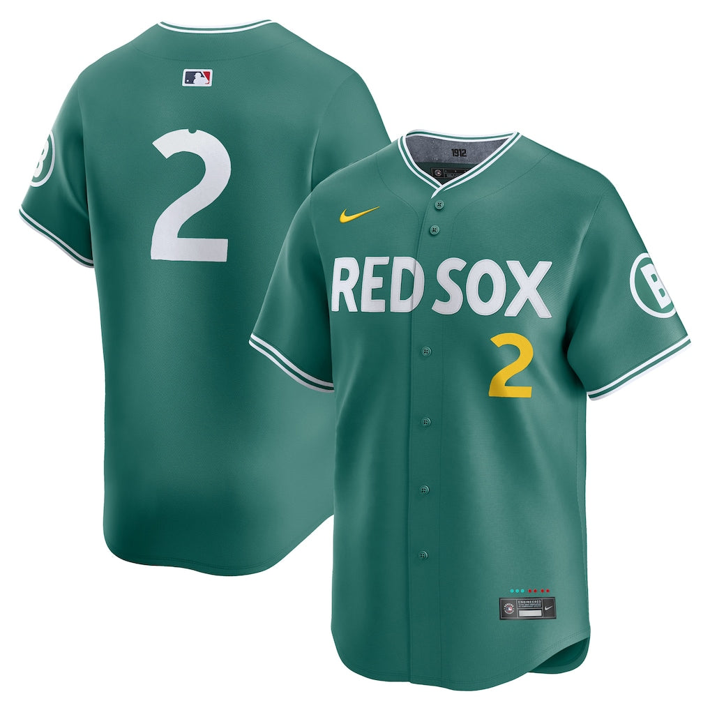 Alex Bregman Boston Red Sox Nike 2025 City Connect Limited Player Jersey - Green