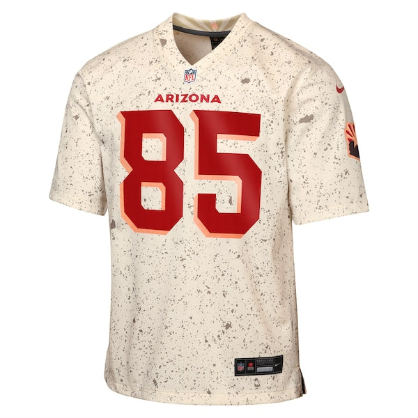 Trey McBride Arizona Cardinals Nike Youth 2025 Rivalries Collection Game Jersey - Natural