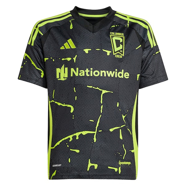 Columbus Crew adidas Youth 2025 The Goosebumps Kit Replica Custom Jersey - Black