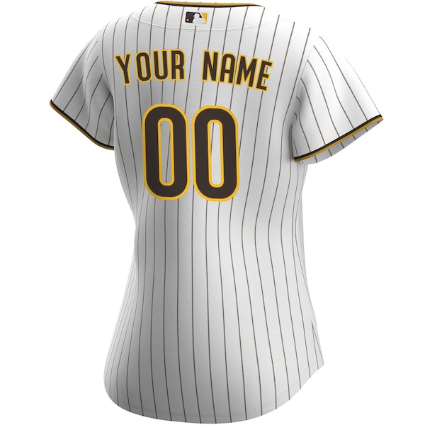 San Diego Padres Nike Women's Home Replica Custom Jersey - White
