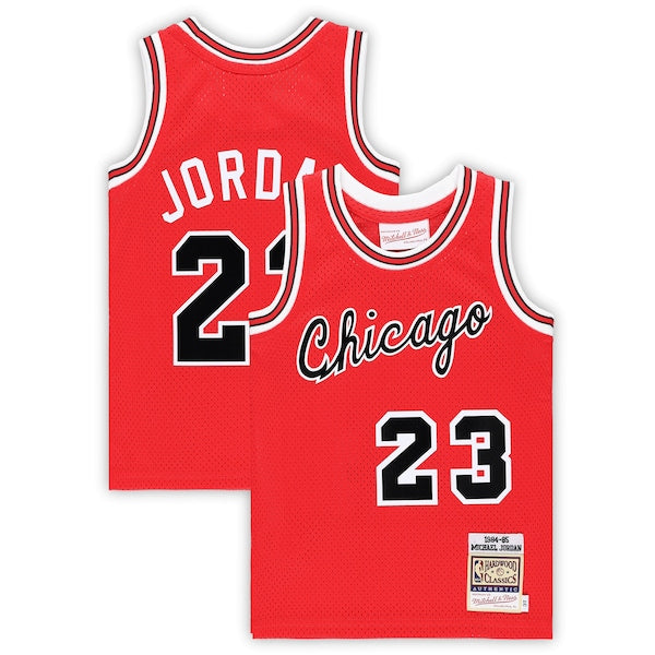 Michael Jordan Chicago Bulls Toddler Hardwood Classics 1984/85 Authentic Swingman Jersey - Red