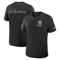 Miami Dolphins Nike 2025 NFL Crucial Catch Tri-Blend Dri-FIT T-Shirt - Black