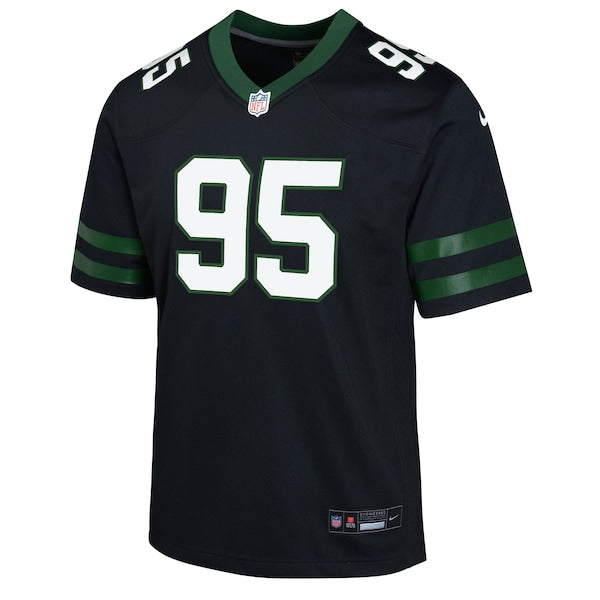 Quinnen Williams New York Jets Nike Youth Alternate Game Jersey - Legacy Black/Green
